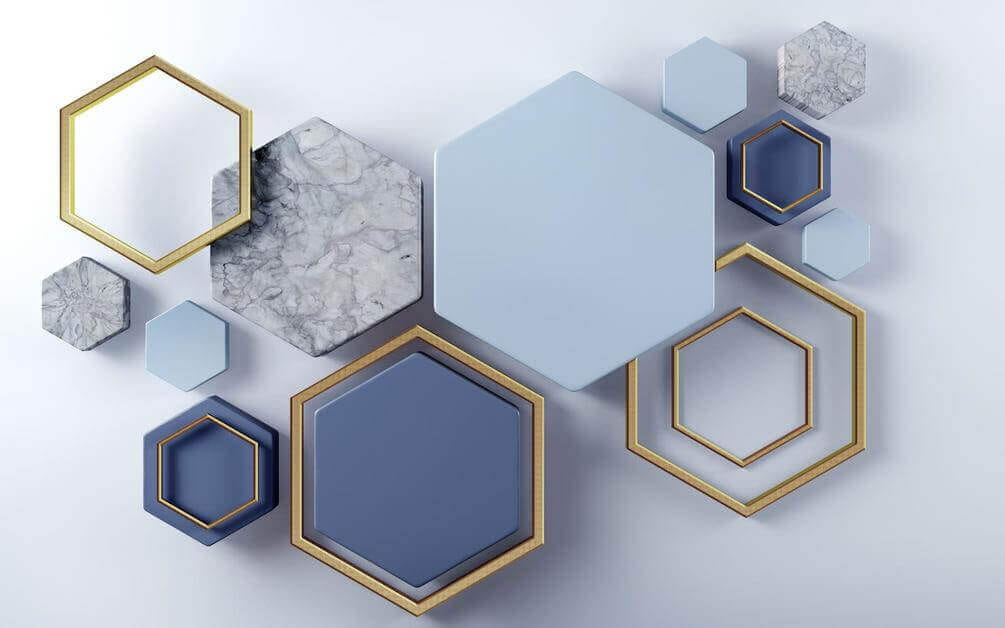 Dynamic geometric shapes on display. u26311p - Dynamic geometric shapes on display. - tegory