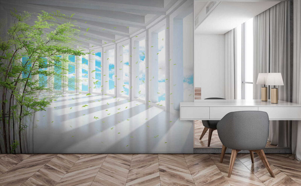 Tree in a room with windows u29922pib3 1024x635 - Tree in a room with windows