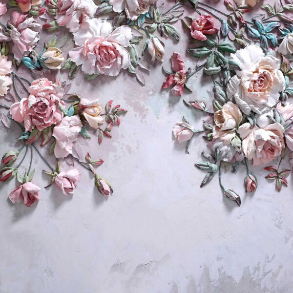 Delicate blooms on a soft canvas. Delicate blooms on a soft canvas.