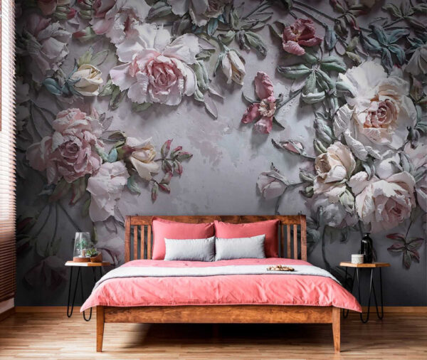 Delicate blooms on a soft canvas. Delicate blooms on a soft canvas.