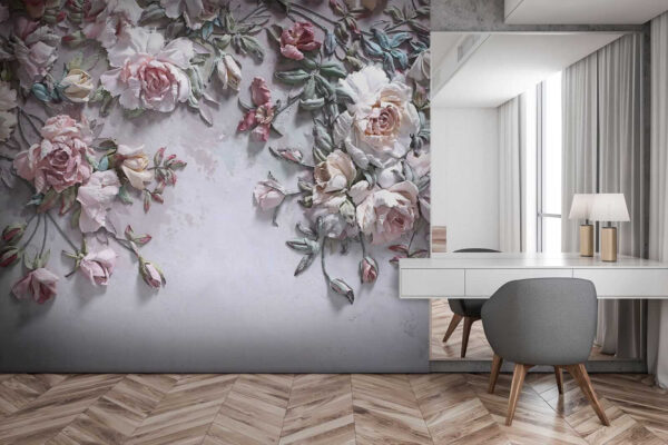 Delicate blooms on a soft canvas. Delicate blooms on a soft canvas.