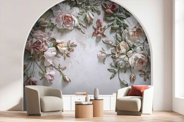 Delicate blooms on a soft canvas. Delicate blooms on a soft canvas.