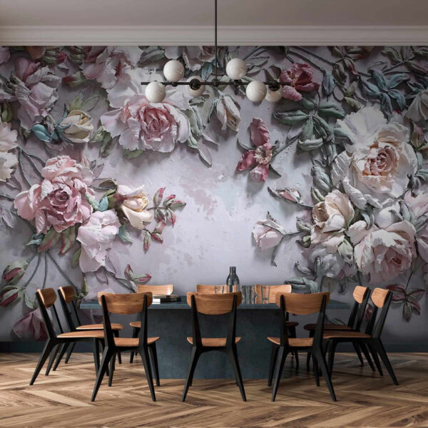 Delicate blooms on a soft canvas. Delicate blooms on a soft canvas.