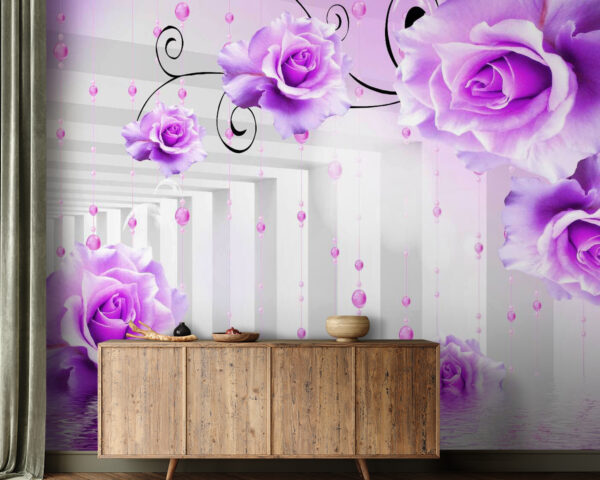 Purple roses from a ceiling u35245pig21m 600x480 - Purple roses from a ceiling - tegory