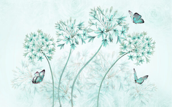 A painting of flowers and butterflies u35495v2p 600x375 - A painting of flowers and butterflies