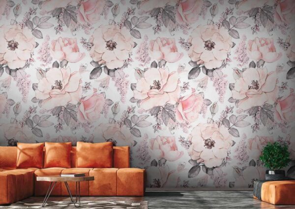 Pattern of flowers and leaves u35692pig1 600x425 - Pattern of flowers and leaves - tegory