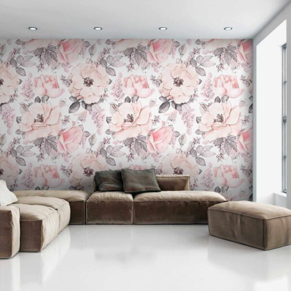 Pattern of flowers and leaves u35692pig2 600x600 - Pattern of flowers and leaves - tegory