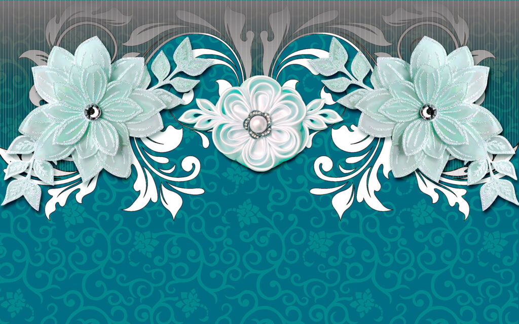 Blue and white floral design u35763p 1024x640 - Blue and white floral design - tegory