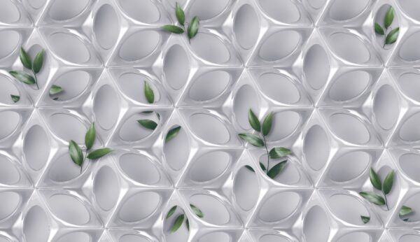 White wall with green leaves u41676p 600x346 - White wall with green leaves - tegory
