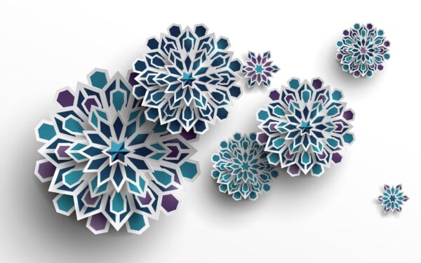 Group of blue and white flowers u43560p 600x375 - Group of blue and white flowers - tegory