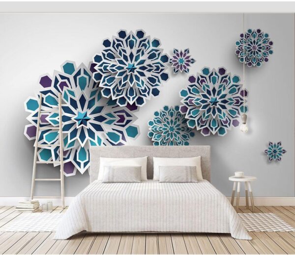 Group of blue and white flowers u43560pib1m 600x520 - Group of blue and white flowers - tegory