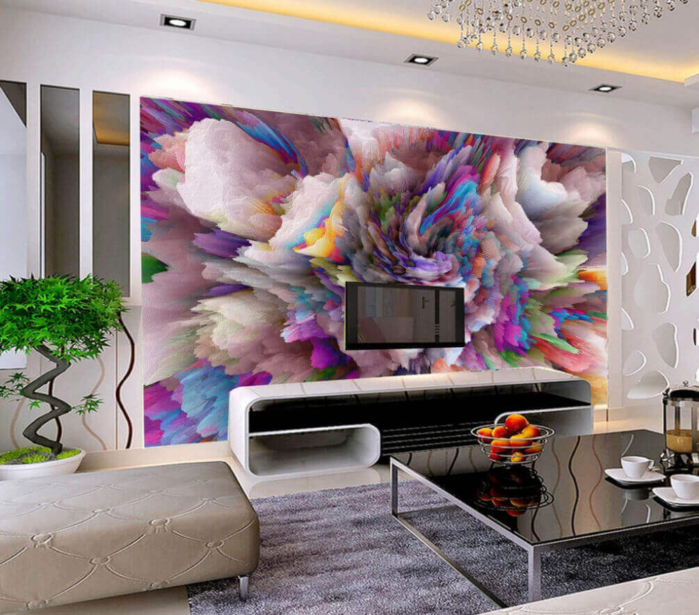 u45752pig1m - Colorful explosion of paint - tegory