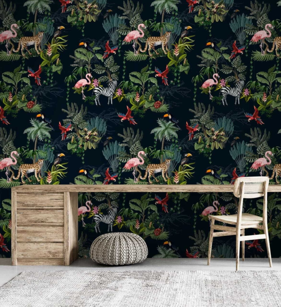 u52521piw1 900x983 - Pattern of flamingos and zebras - tegory