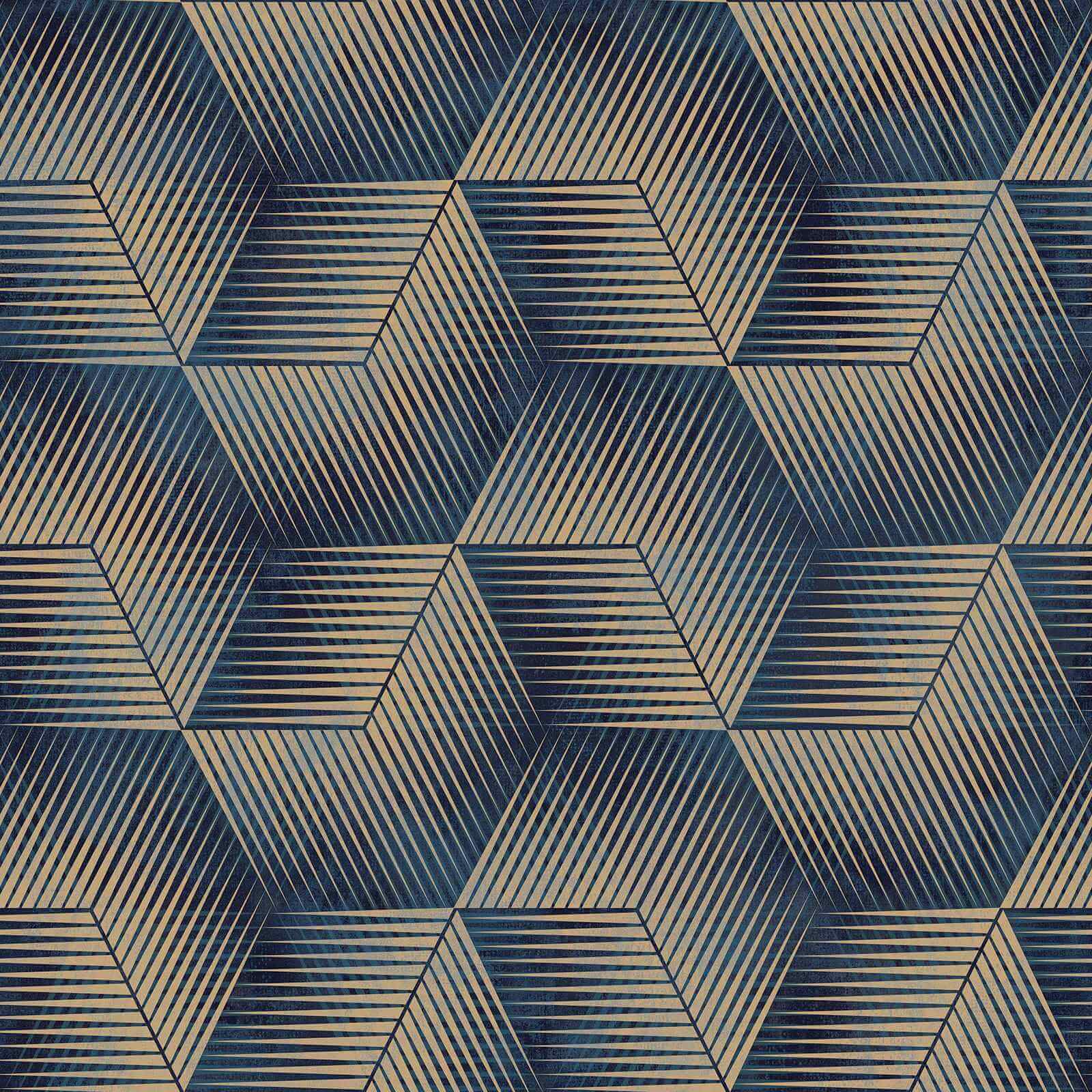Pattern of blue and tan cubes u52845p - Pattern of blue and tan cubes - tegory
