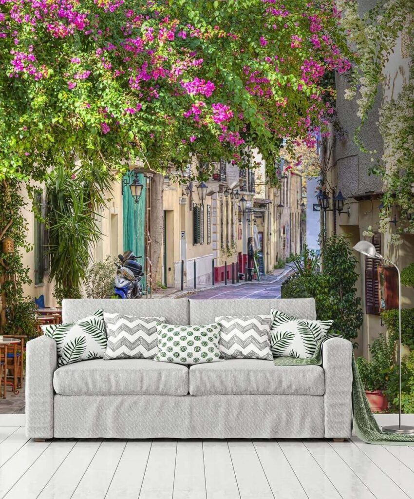 Street with tables and chairs and trees u56300pig1m 850x1024 - Street with tables and chairs and trees - tegory