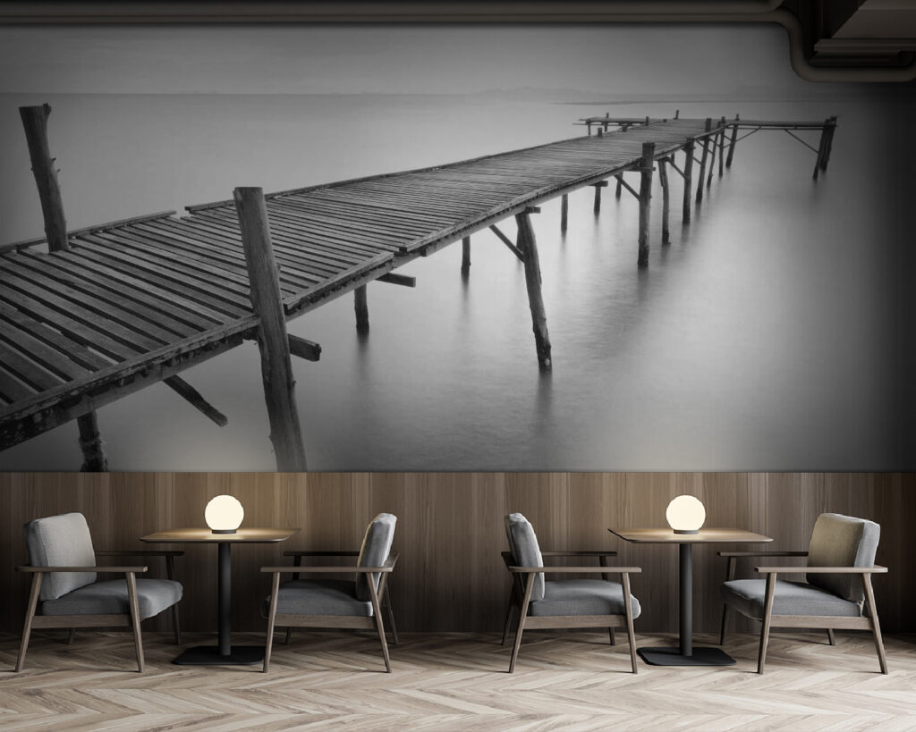 Long wooden bridge over water u56320piz137 1024x819 - Long wooden bridge over water - tegory