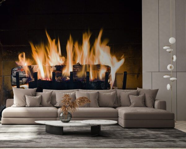 Fire in a fireplace u56584pig58 600x480 - Fire in a fireplace - tegory