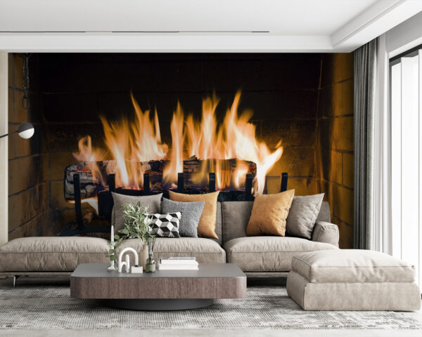 Fire in a fireplace u56584pig63 600x480 - Fire in a fireplace - tegory