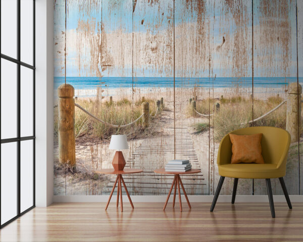 Wooden path leading to a beach u60164pig3 600x480 - Wooden path leading to a beach - tegory