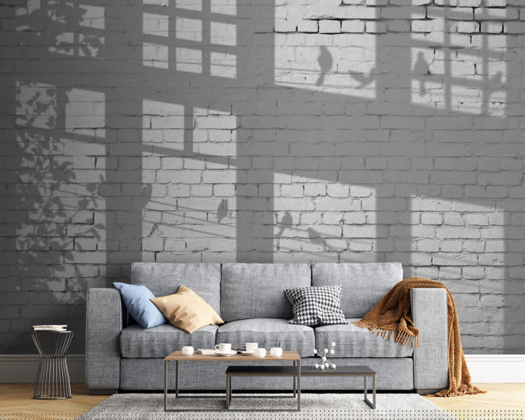 Wall with windows and birds shadow u60229pig54 1024x819 - Wall with windows and birds shadow - tegory