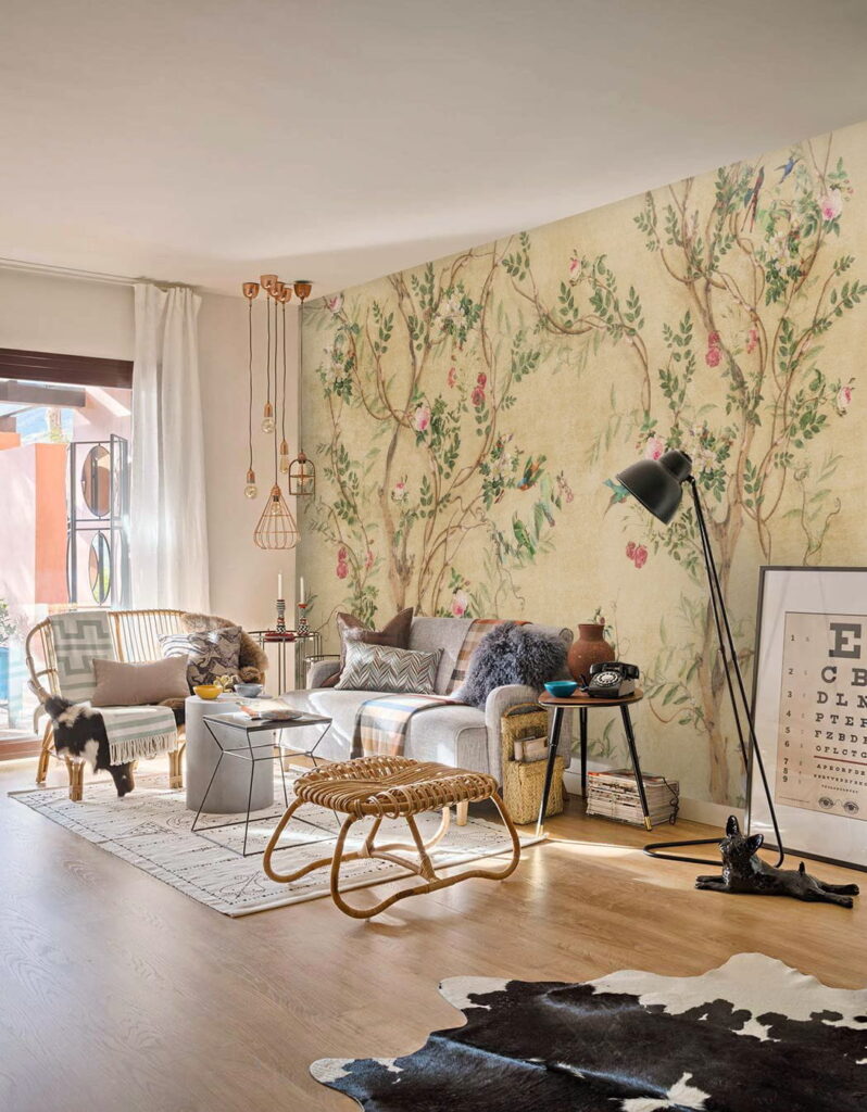 u60295pig1m 798x1024 - Wallpaper with birds and flowers - tegory