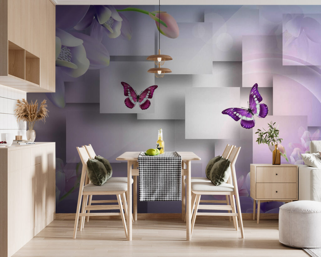 Purple and white flowers and butterflies u60425pik119m 1024x819 - Purple and white flowers and butterflies - tegory