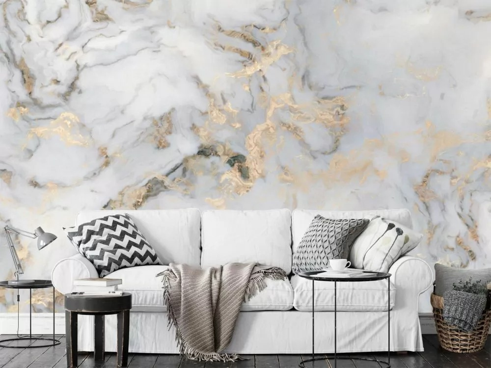 Elegant marble with metallic veins u60555pig3m - Elegant marble with metallic veins