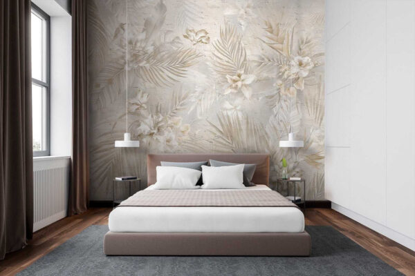 Elegant floral pattern in soft hues. Elegant floral pattern in soft hues.