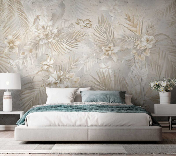 Elegant floral pattern in soft hues. Elegant floral pattern in soft hues.