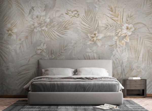 Elegant floral pattern in soft hues. Elegant floral pattern in soft hues.