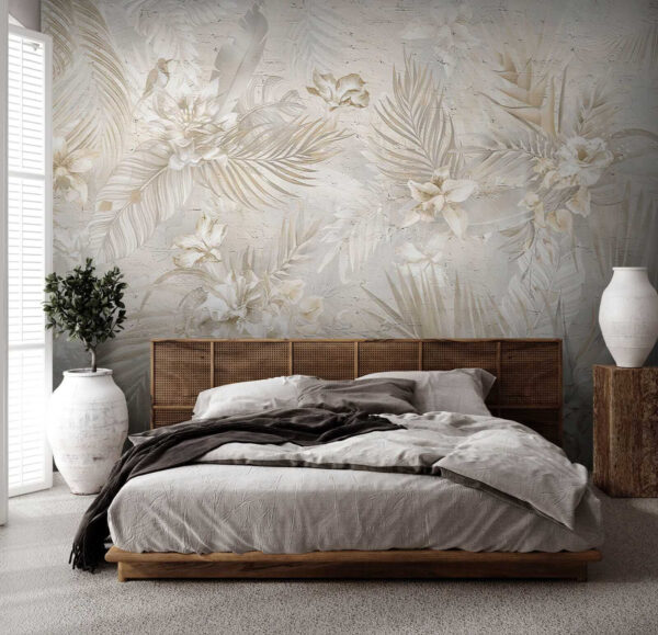 Elegant floral pattern in soft hues. Elegant floral pattern in soft hues.