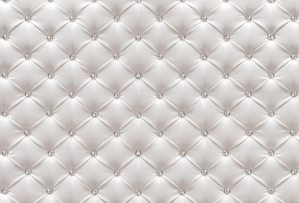 Elegant tufted fabric background design. Elegant tufted fabric background design.