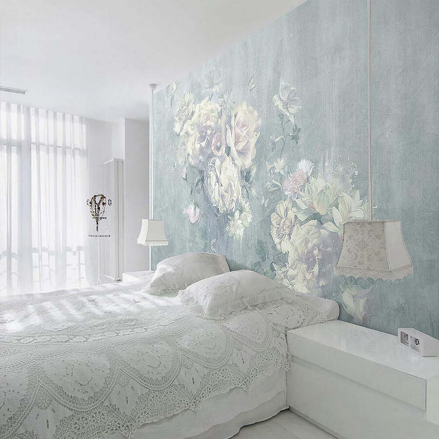 Painting of flowers and butterflies u66769pib1m 900x900 - Painting of flowers and butterflies - tegory