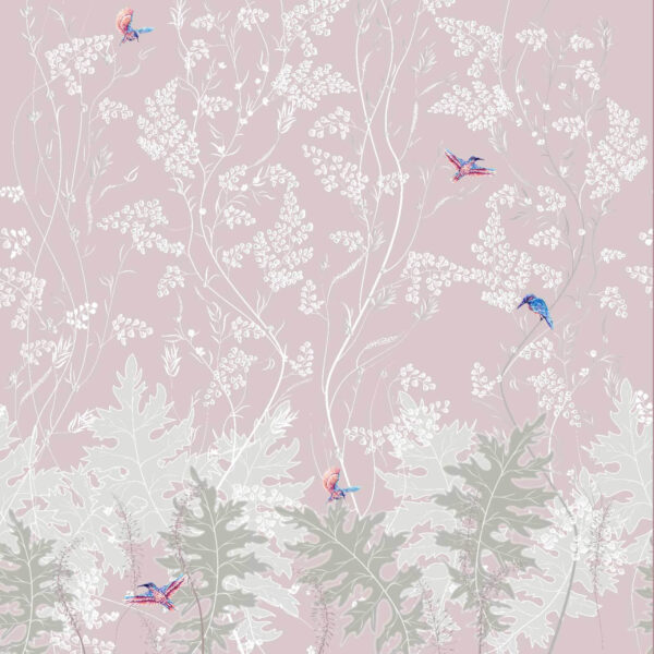 Wallpaper with birds and plants u66774p 600x600 - Wallpaper with birds and plants - tegory