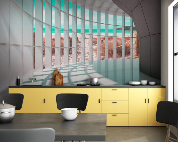 Large room with large windows Large room with large windows