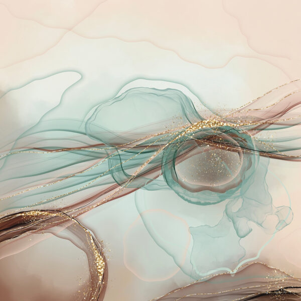 Abstract waves in soft pastel tones. Abstract waves in soft pastel tones.