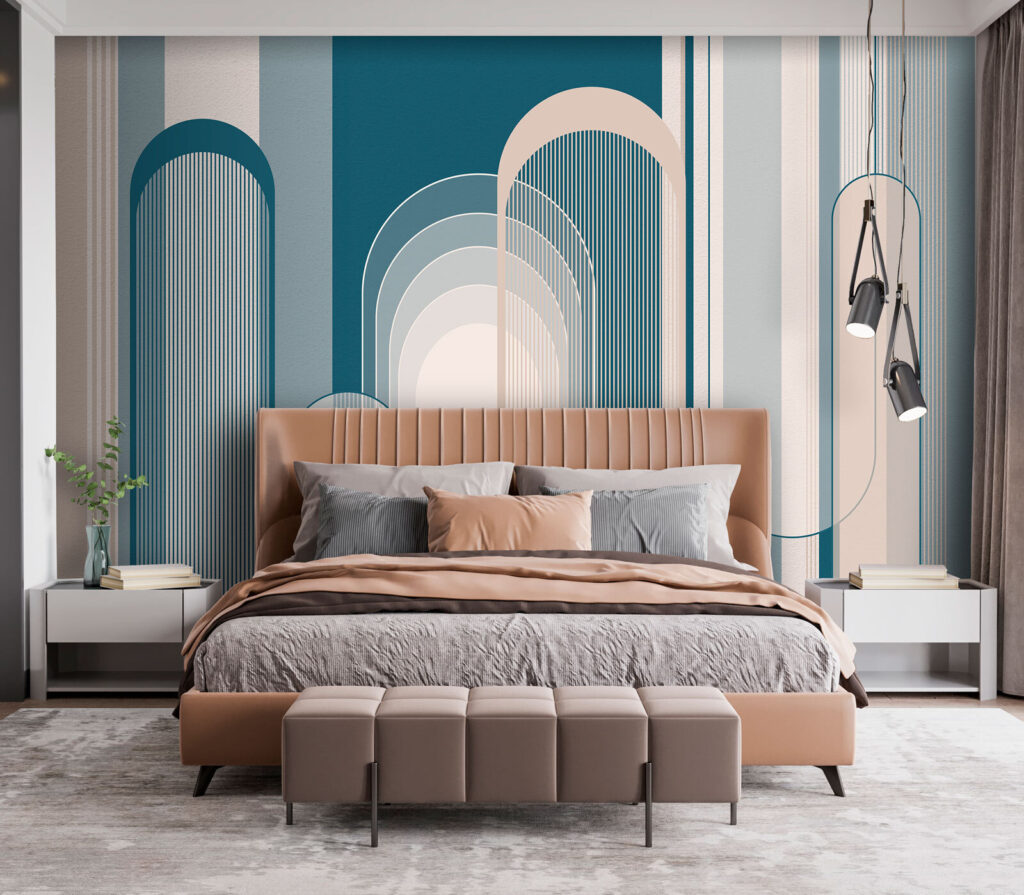 Blue and white art deco pattern u73099pib1 1024x895 - Blue and white art deco pattern
