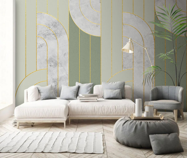 Wall murals Artistic patterns in soothing colors Wall murals Artistic patterns in soothing colors