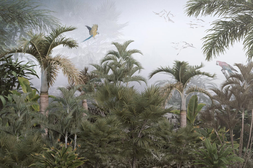 Bird flying over a tropical forest u73343p 1024x683 - Bird flying over a tropical forest - tegory