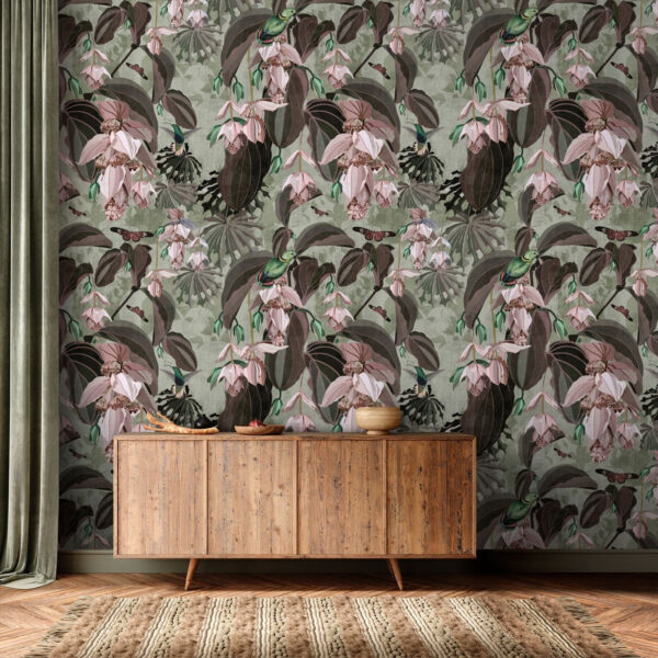Pattern of flowers and birds u73557pih1 600x600 - Pattern of flowers and birds - tegory