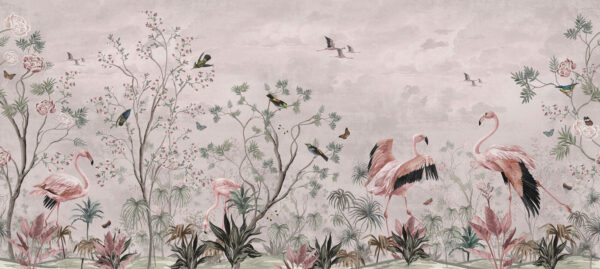 Wallpaper with birds and plants u73559p 600x269 - Wallpaper with birds and plants - tegory