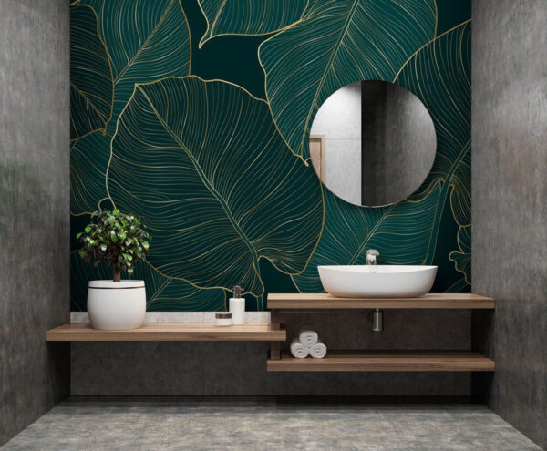 Elegant leaves with intricate details. Elegant leaves with intricate details.