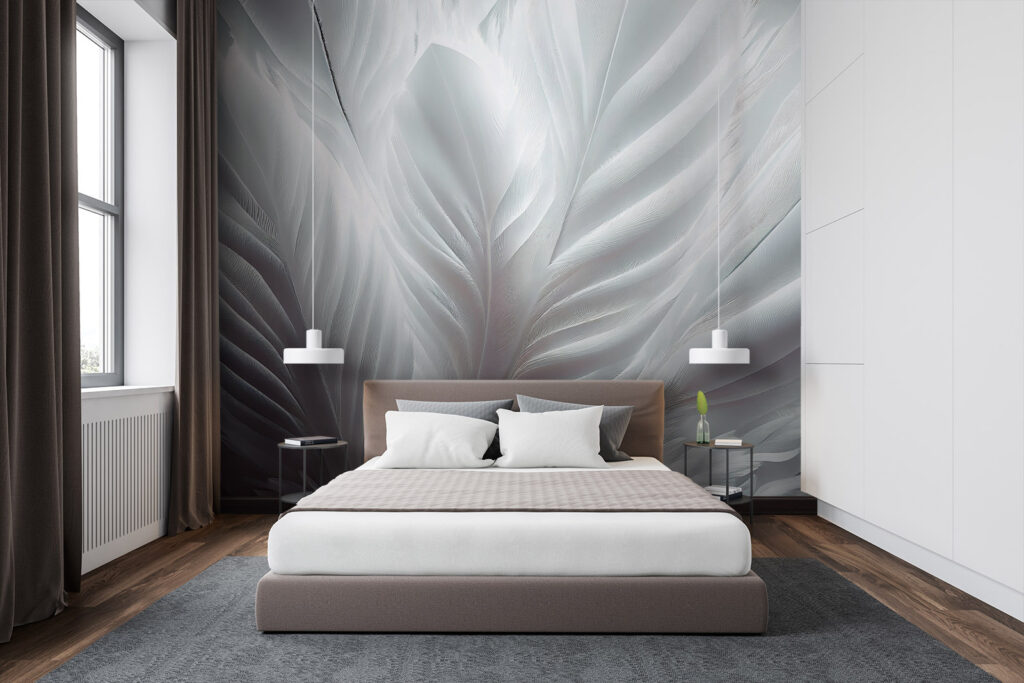 Delicate white feather textures intertwining u73694pib1m 1024x683 - Delicate white feather textures intertwining