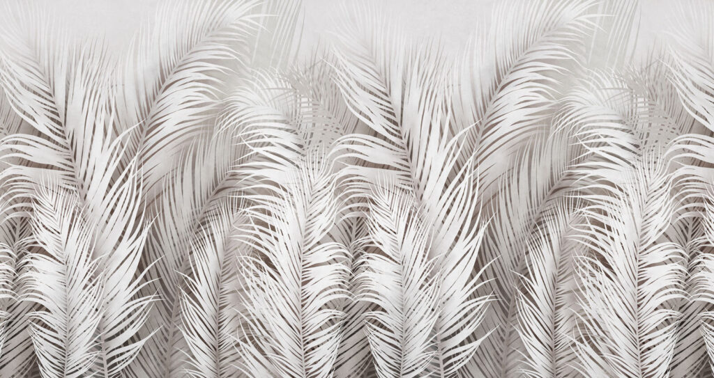 Group of white feathers Group of white feathers