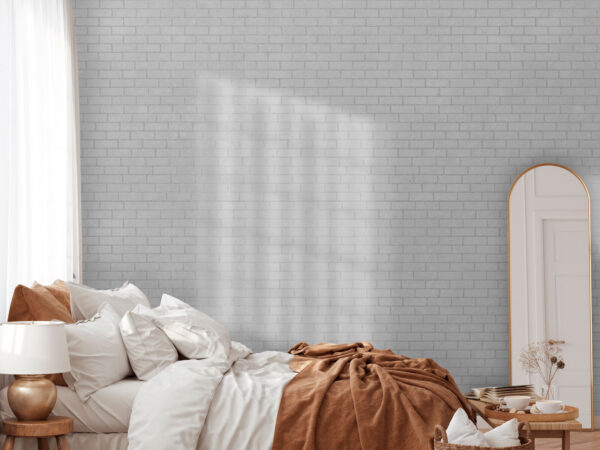 White brick wall with many small bricks u74025pib2 600x450 - White brick wall with many small bricks - tegory