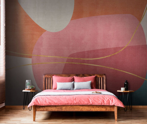 Abstract harmony in soft, pastel hues. Abstract harmony in soft, pastel hues.