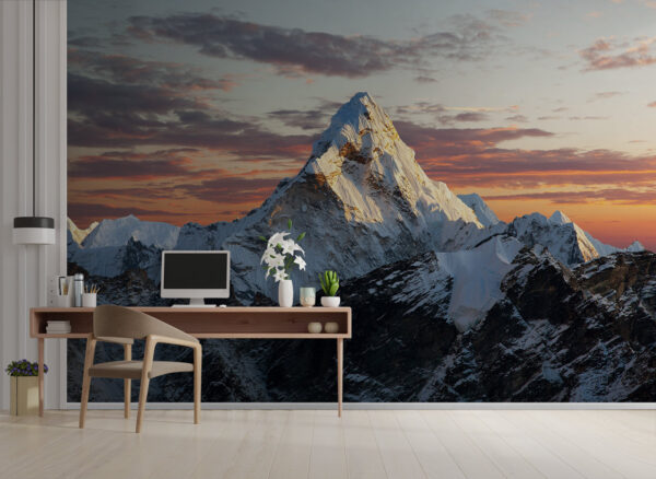 Mountain with snow on top u74124piw1 600x438 - Mountain with snow on top - tegory