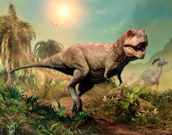 Dinosaur in a jungle Dinosaur in a jungle