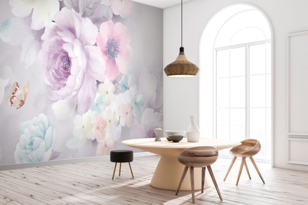 Soft blooms in pastel hues Soft blooms in pastel hues