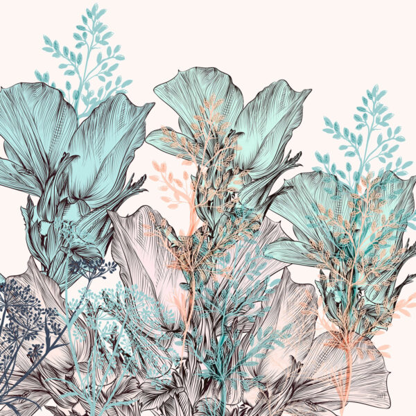 Delicate botanical dreamscape in hues. u74399p 600x600 - Delicate botanical dreamscape in hues. - tegory